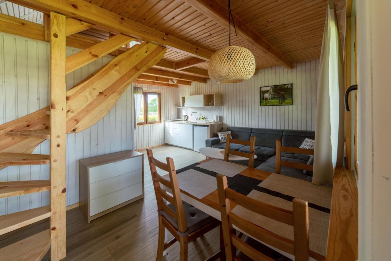 Pod Debami Domki ,Pokoje,Nauka Jazdy Konnej Sarbsk Obok Leby Exterior photo